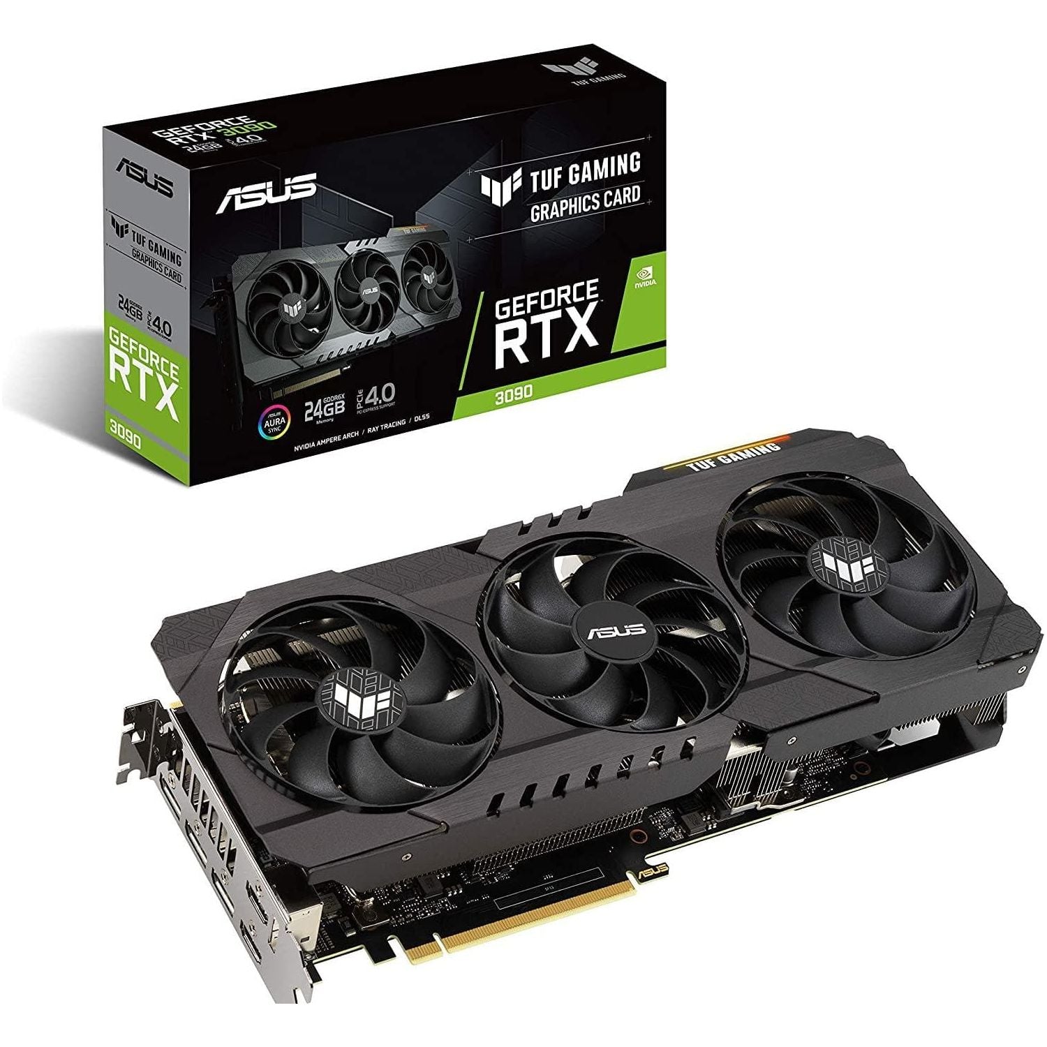 Buy ASUS,ASUS TUF Gaming NVIDIA GeForce RTX 3090 OC Edition Graphics Card - Gadcet.com | UK | London | Scotland | Wales| Ireland | Near Me | Cheap | Pay In 3 | Computer Interface Cards & Adapters